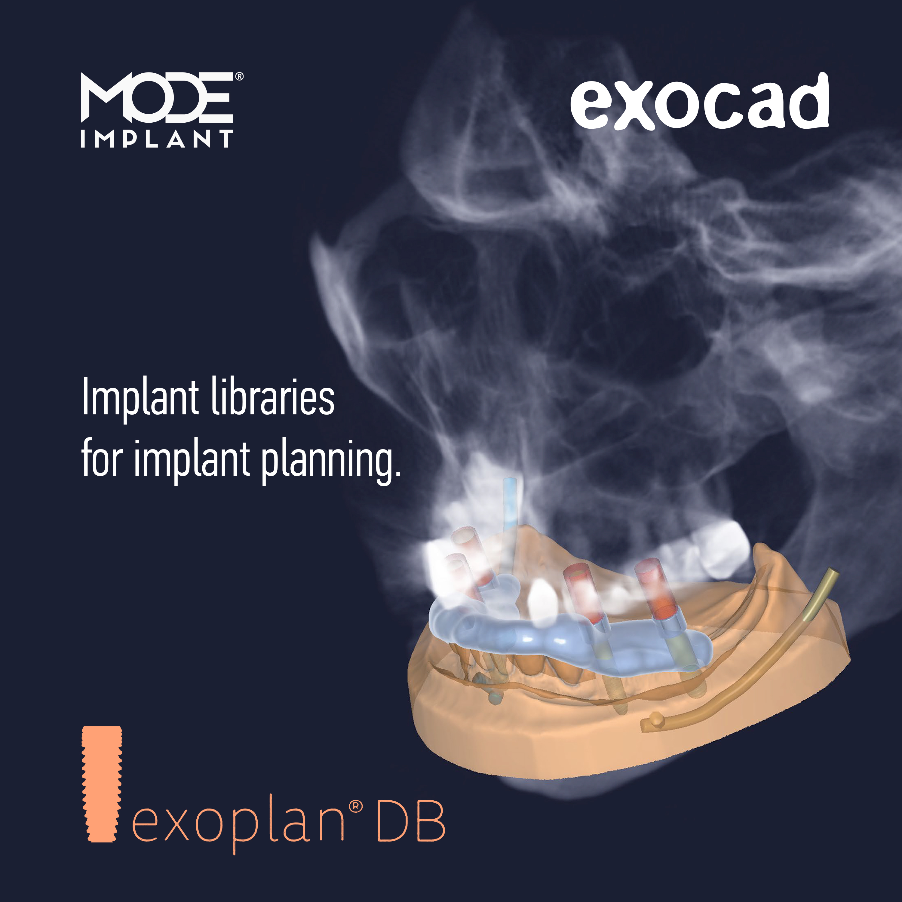 Mode Implant Libraries For Exoplan
