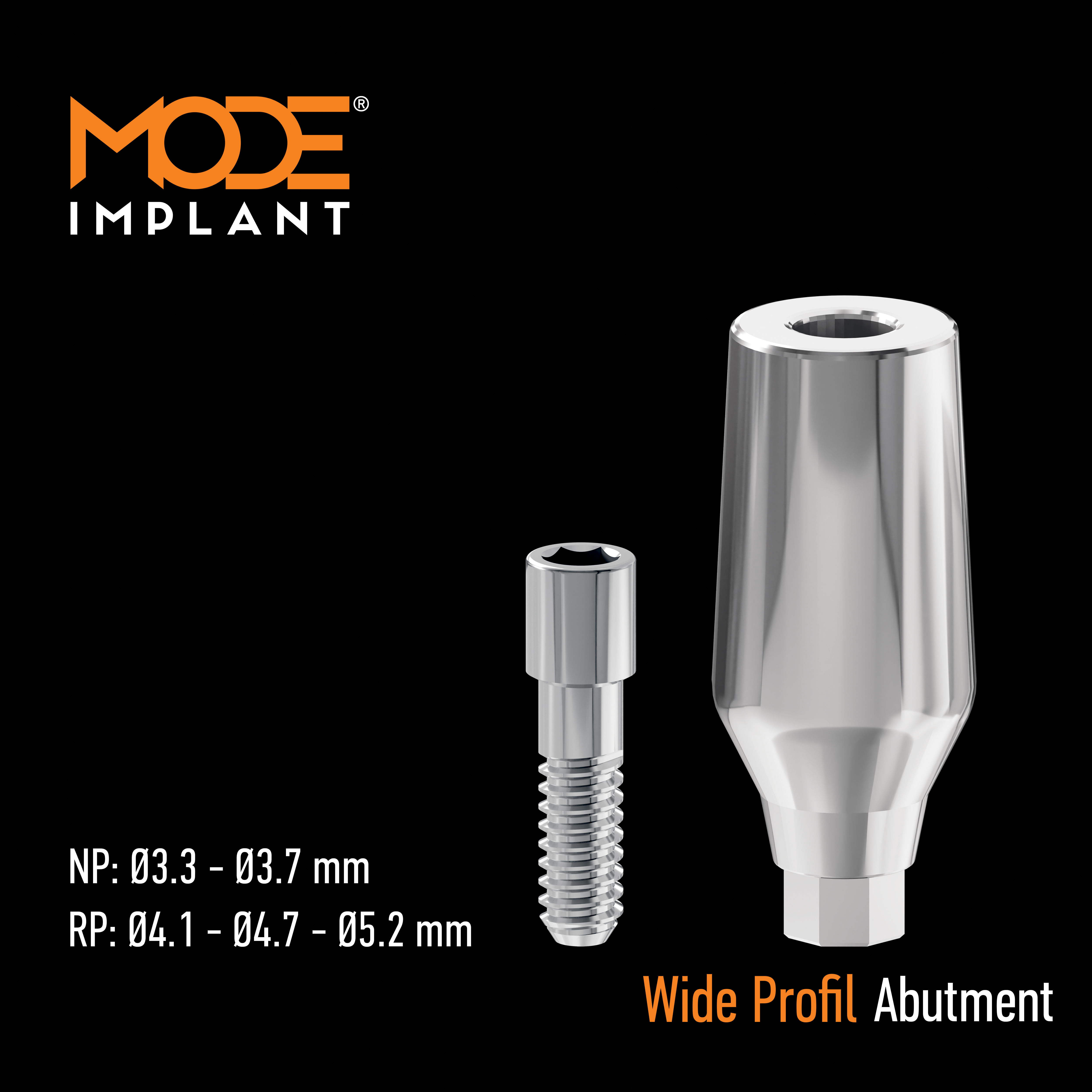 <span>Wide Profile</span> Abutment