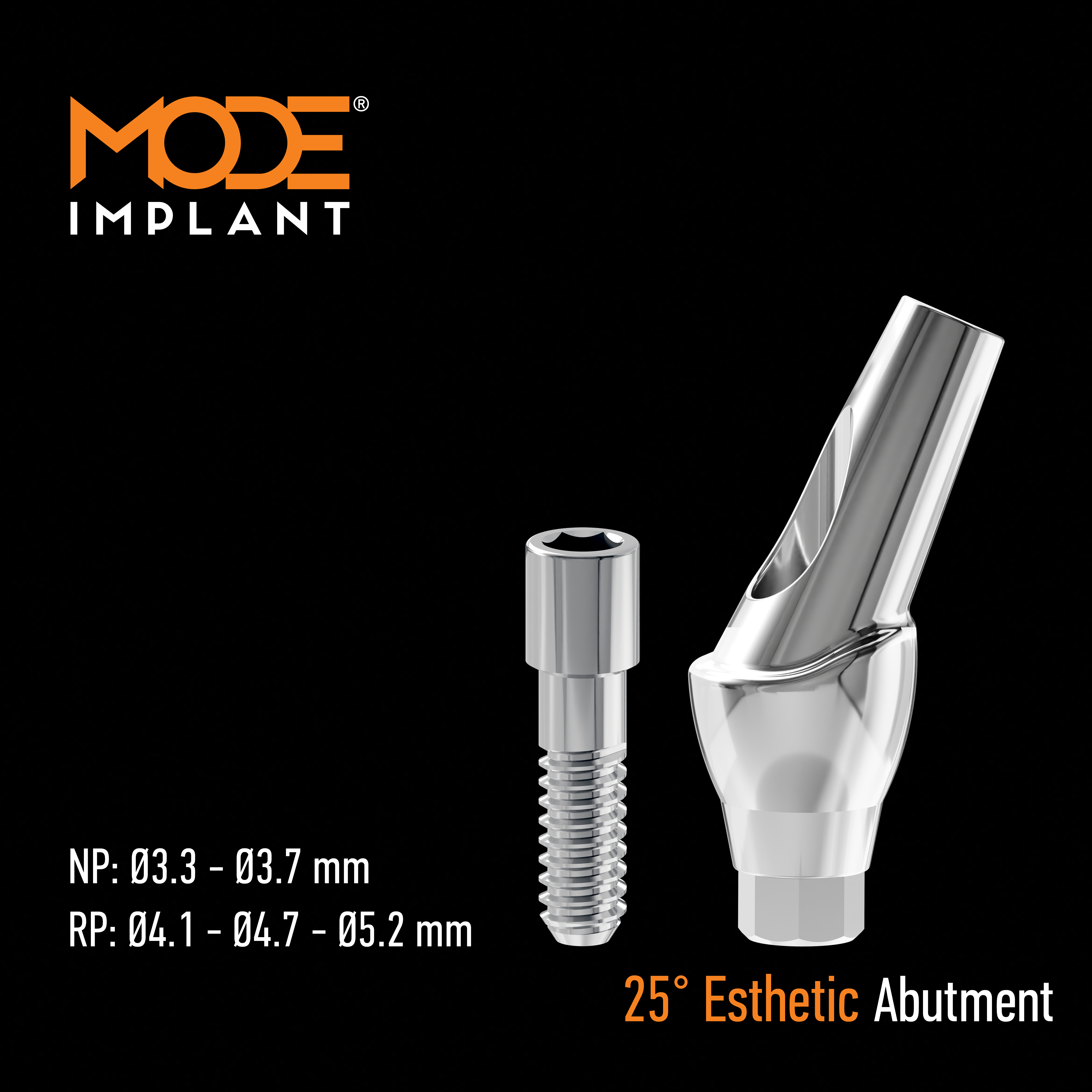 <span>25° Esthetic </span> Abutment