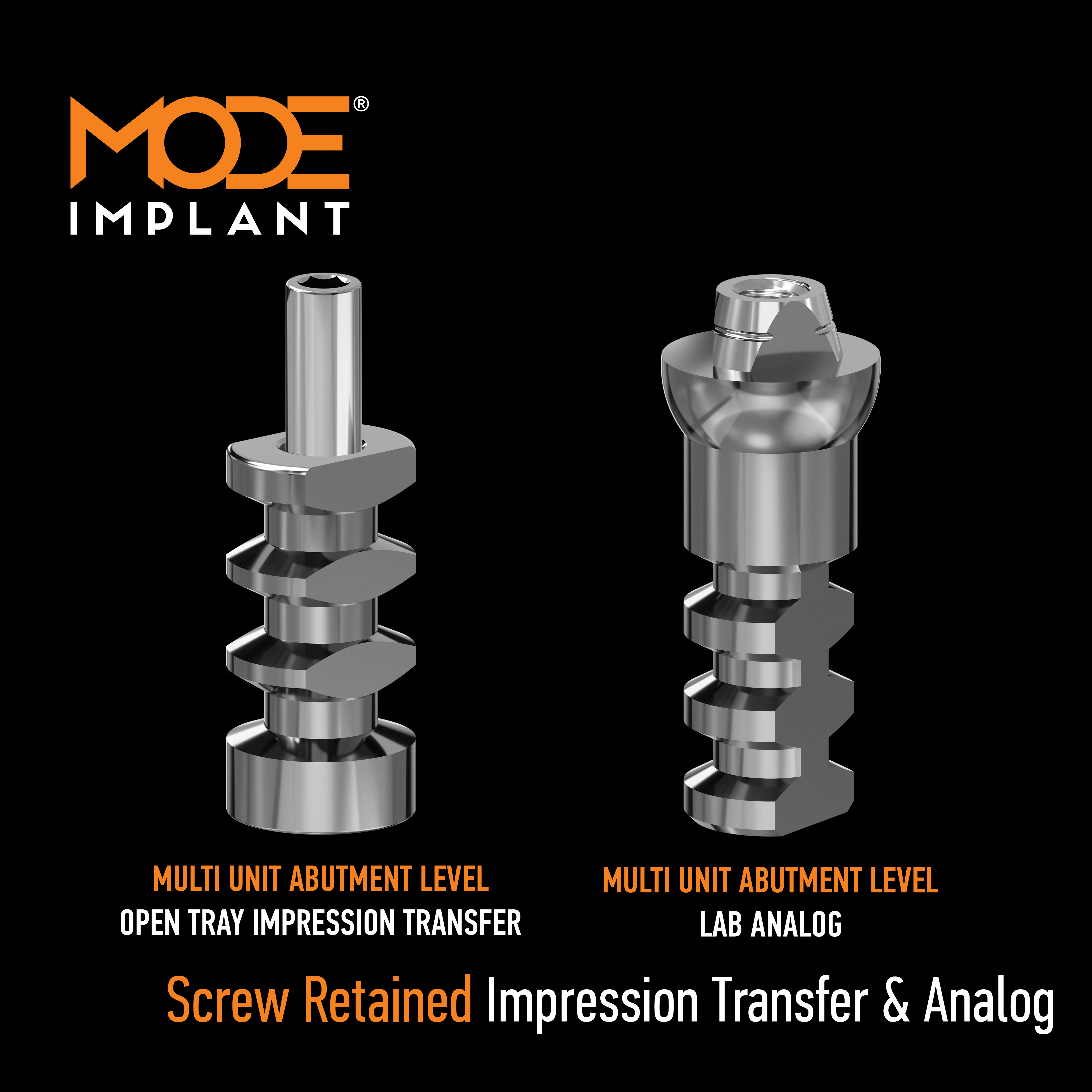 Screw <span>Retained</span>