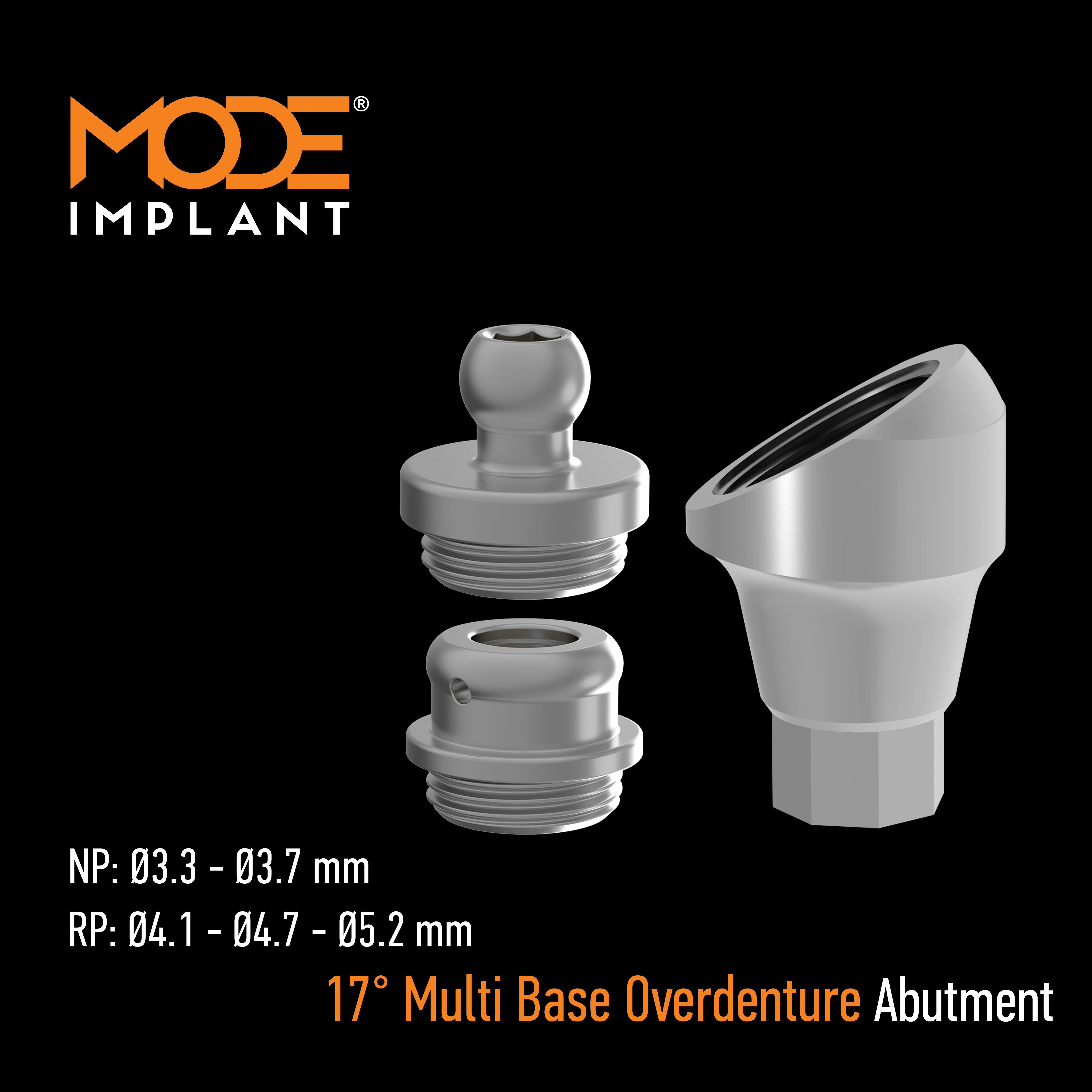 <span>17° Multi Base</span> Overdenture