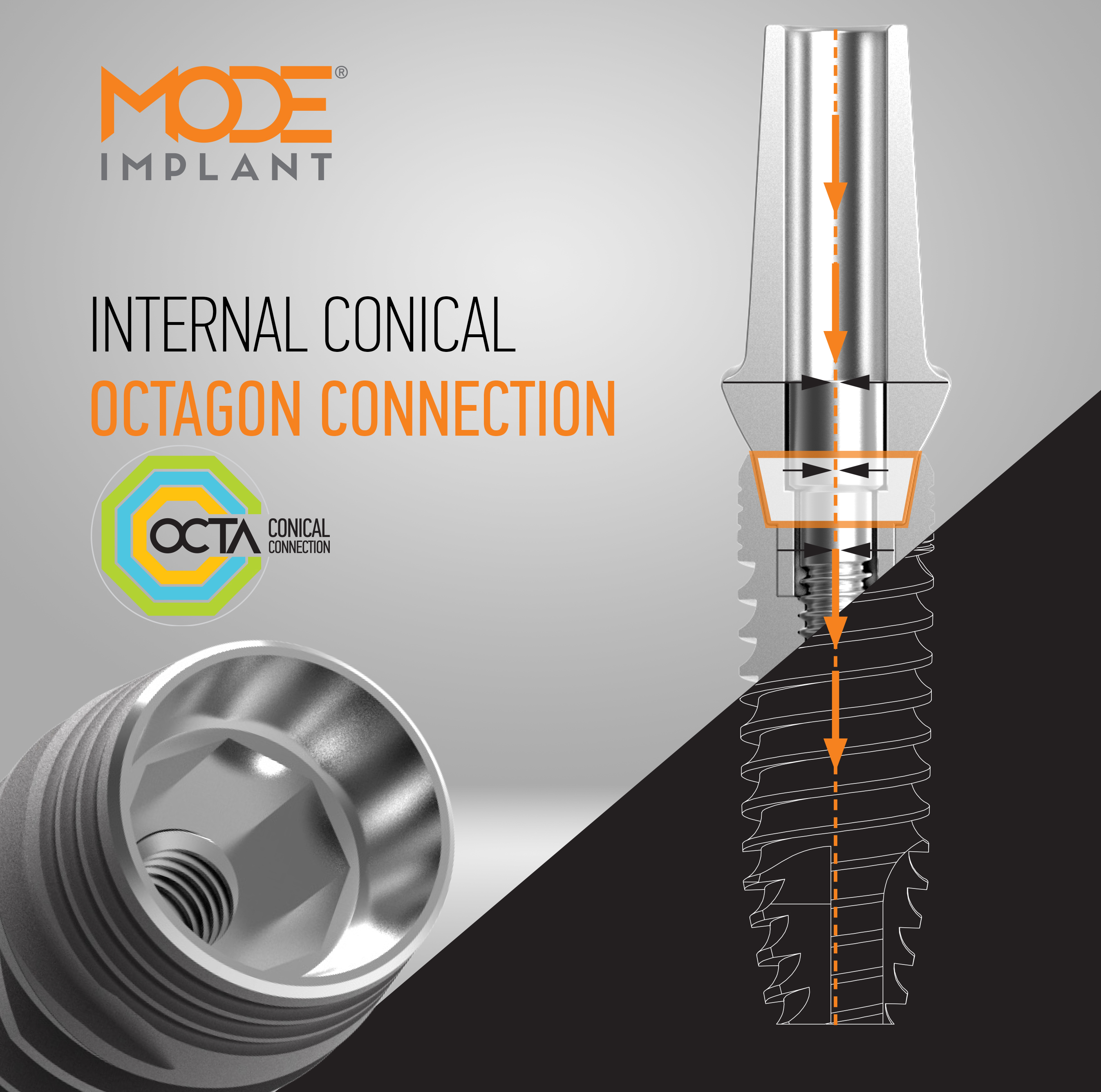 Internal Conical <br><span>Octagon Connection</span>