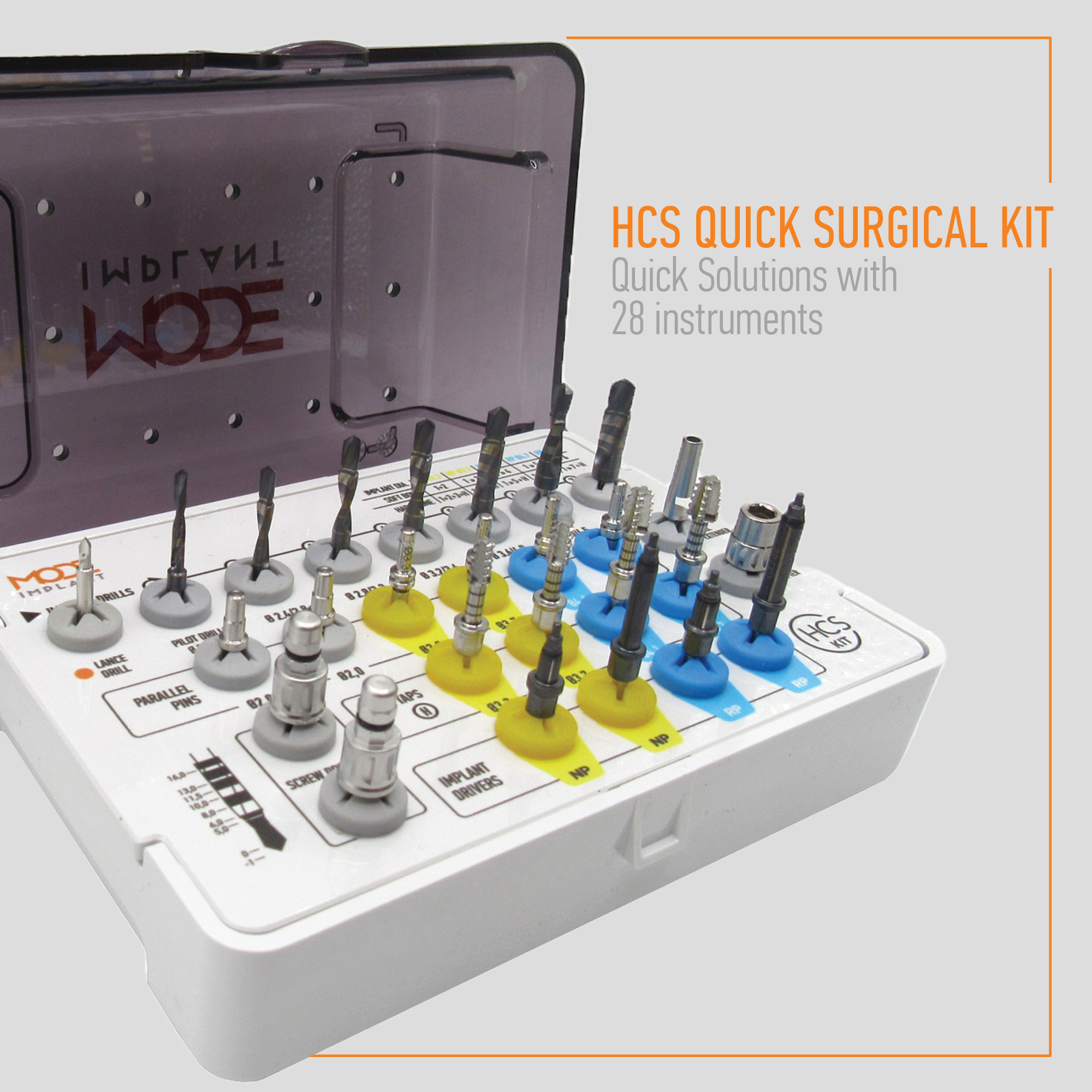 HCS Quick Kit<br><span> Quick Kit designed for your individual needs, light and compact</span>